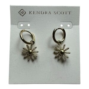 Kendra Scott Madison Convertible Flower Hoop Earrings